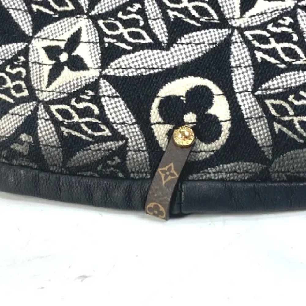 Louis Vuitton Vintage Pre-owned Cotton hats Black Dames