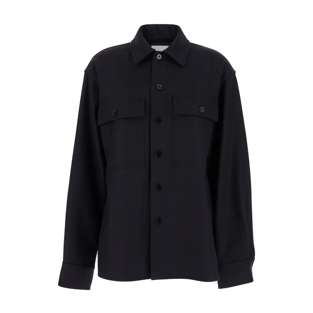 Jil Sander Zwart Shirt Jas Black Dames