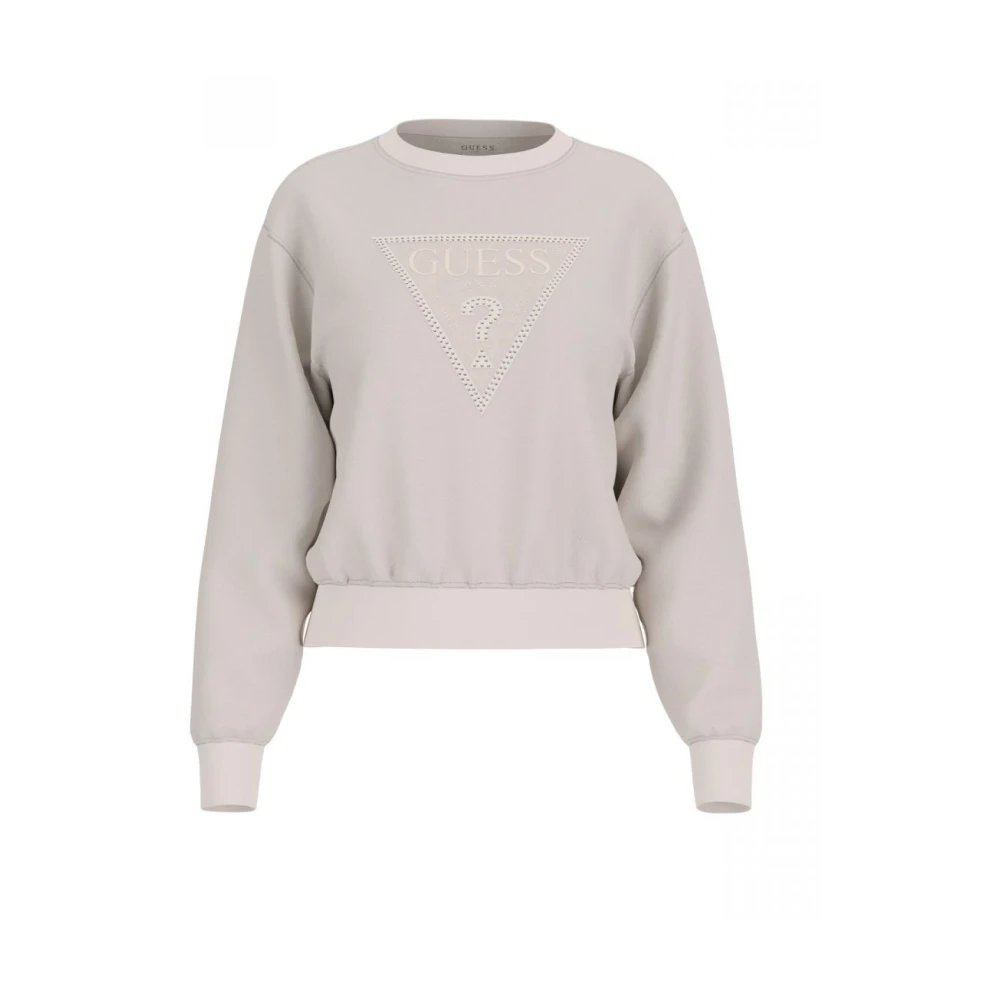Guess Sweatshirt - Female - Sweatshirts - White - S - Sweatshirts & Hoodies