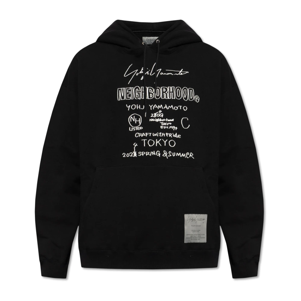 Yohji Yamamoto Sweatshirts & Hoodies Black Heren
