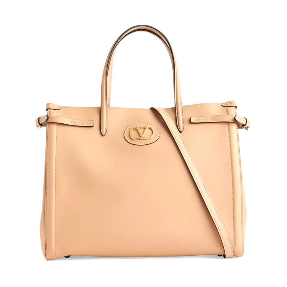 Valentino Garavani Women's Beige Antibes Medium Tote Bag