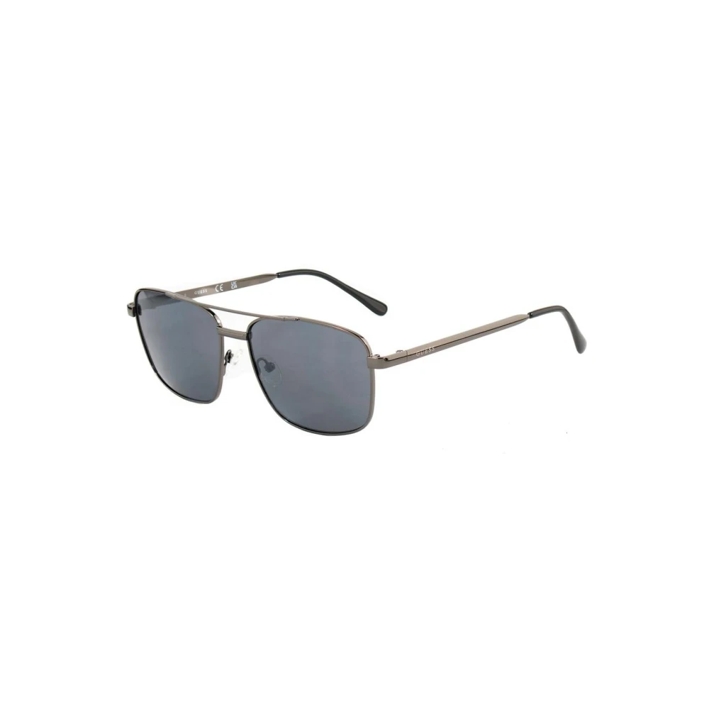 Guess Men's Gray Injected Frame Sunglasses With Gradient Lenses