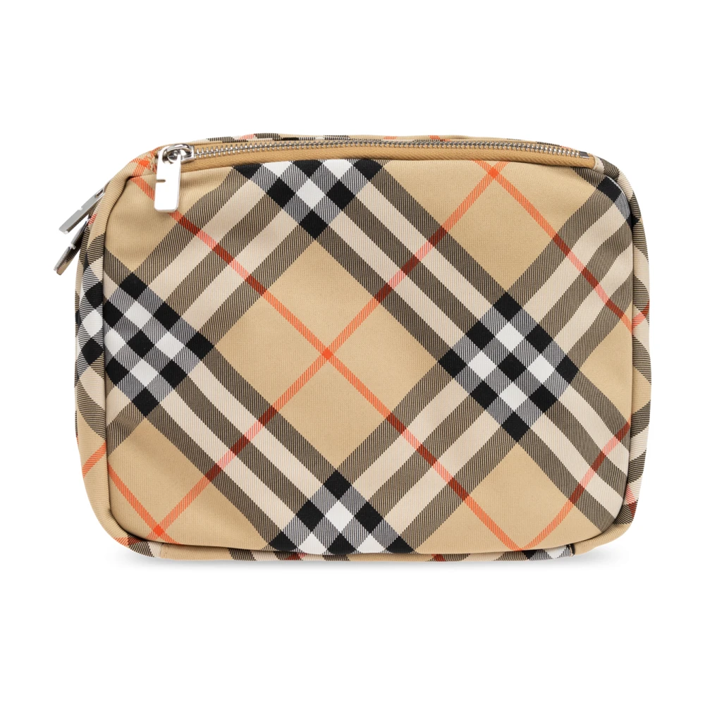 Burberry Cosmeticatas met patroon Beige Heren