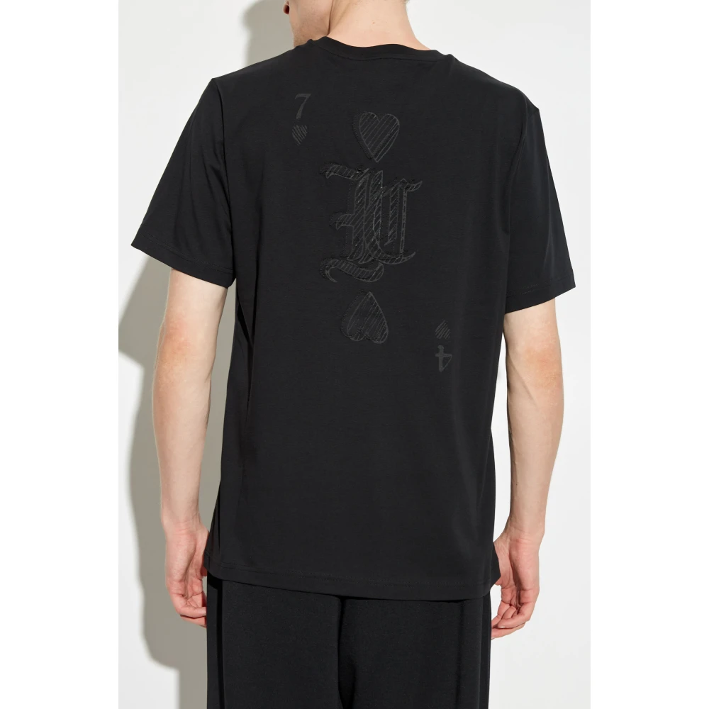 Iceberg T-shirt met print Black Heren
