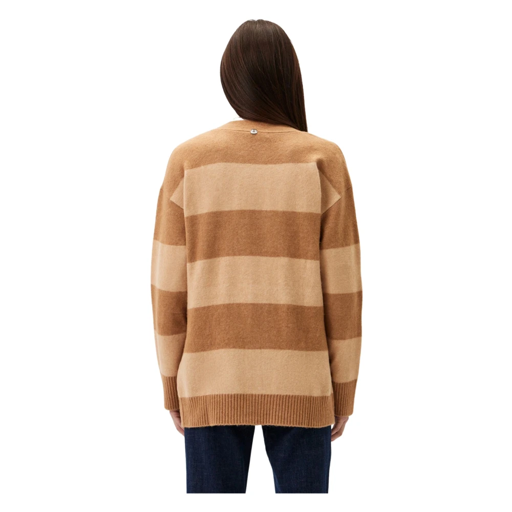 Twinset Beige Sweater Set met Juweelapplicaties Beige Dames