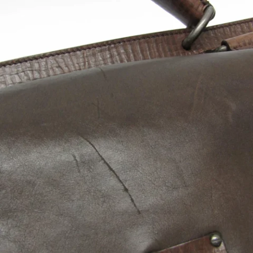 Dolce & Gabbana Pre-owned Canvas handbags Brown Dames
