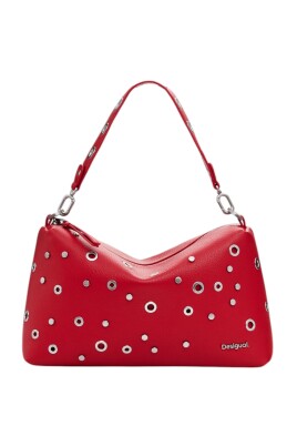 red-plain-shoulder-bag-with-zip