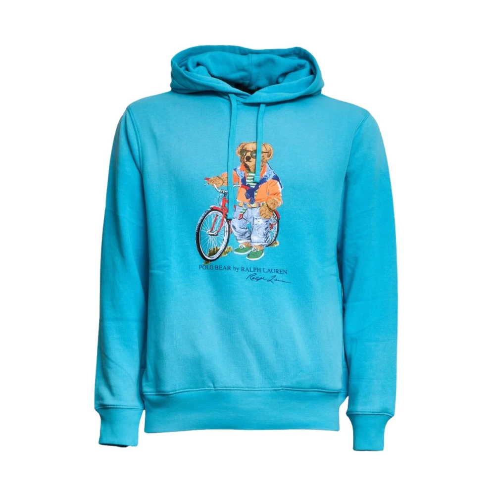 Polo Ralph Lauren Uomo Blu Felpe, M, New,