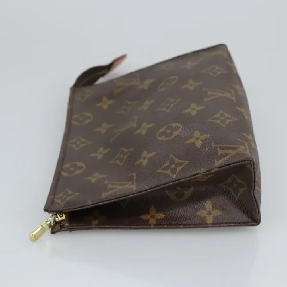 Louis Vuitton Vintage Pre-owned Canvas pouches Brown Dames