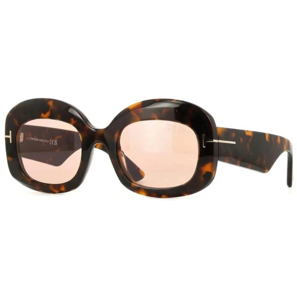 Tom Ford Brown Sunglasses, Unisex, 53 Mm, Authentic Carmen-02 Glasses, Premium Quality!