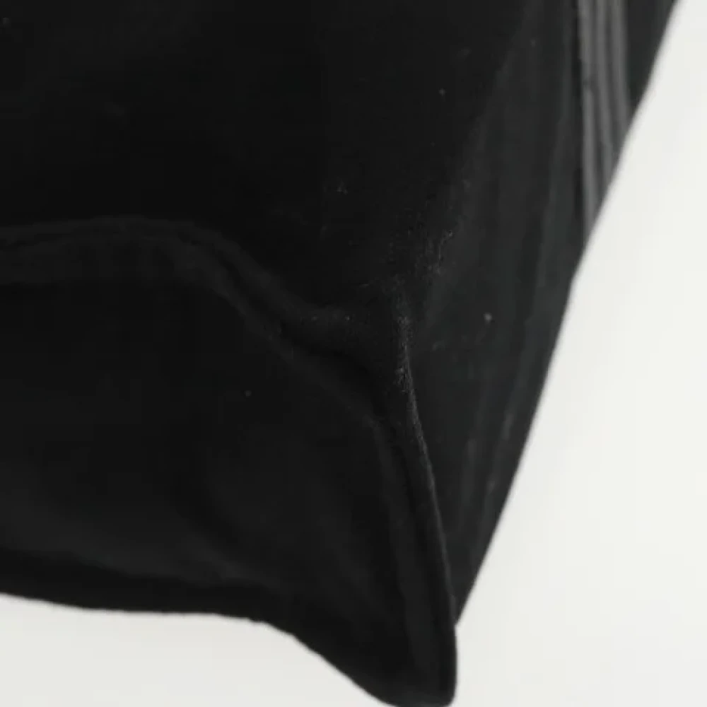 Hermès Vintage Pre-owned Canvas handbags Black Dames