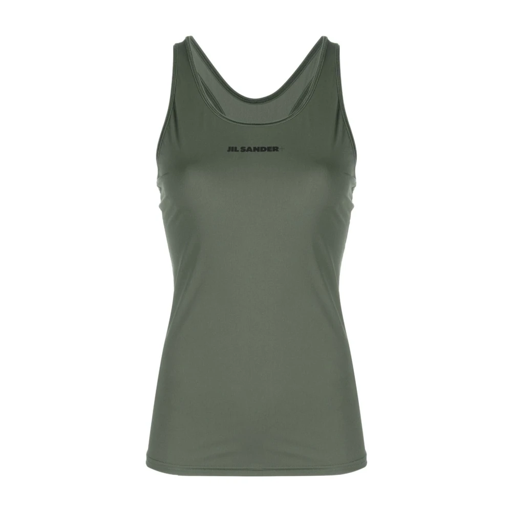 Jil Sander Groene T-shirts & Polo's voor vrouwen Green Dames