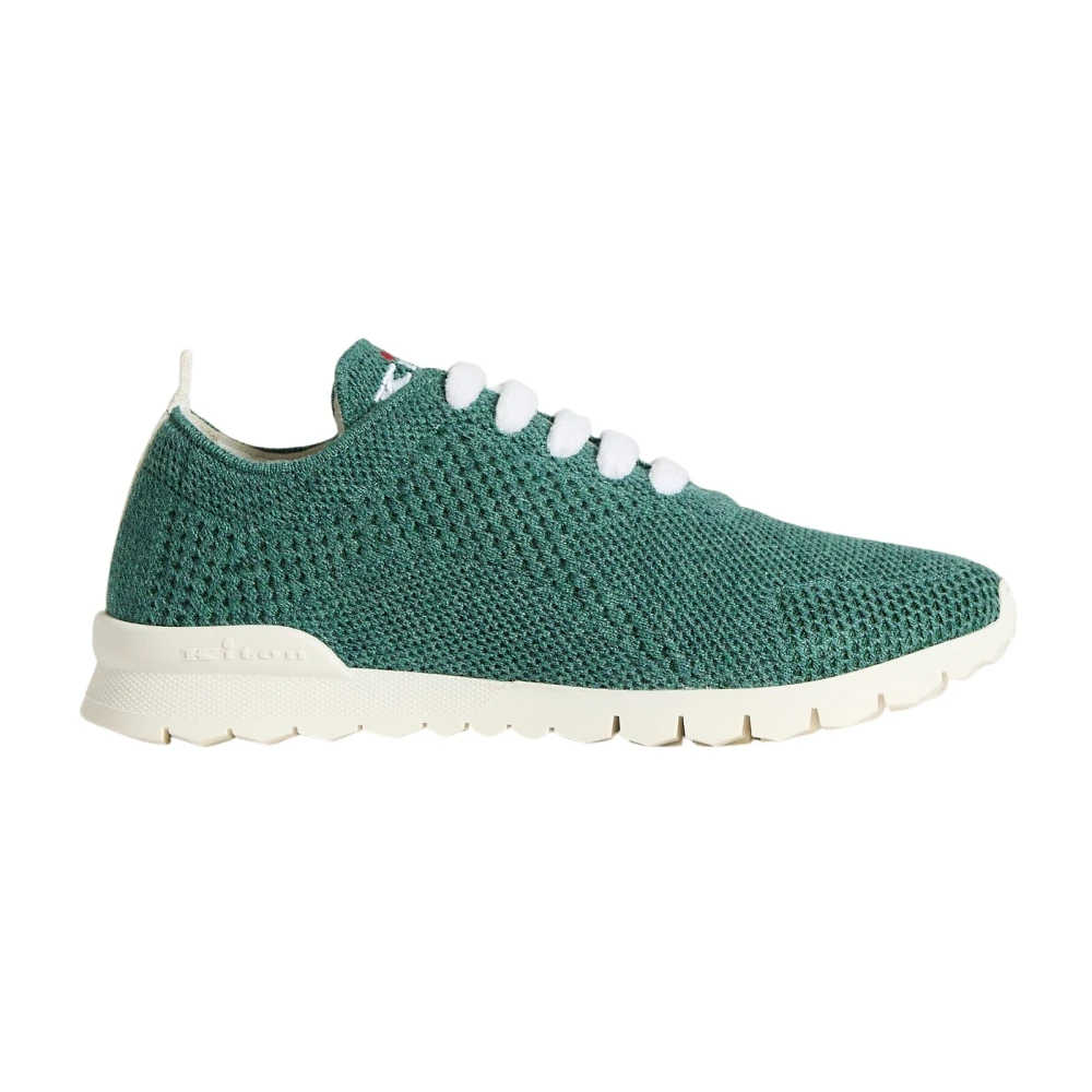 Kiton Fit Sneakers Dames Schoenen Groen