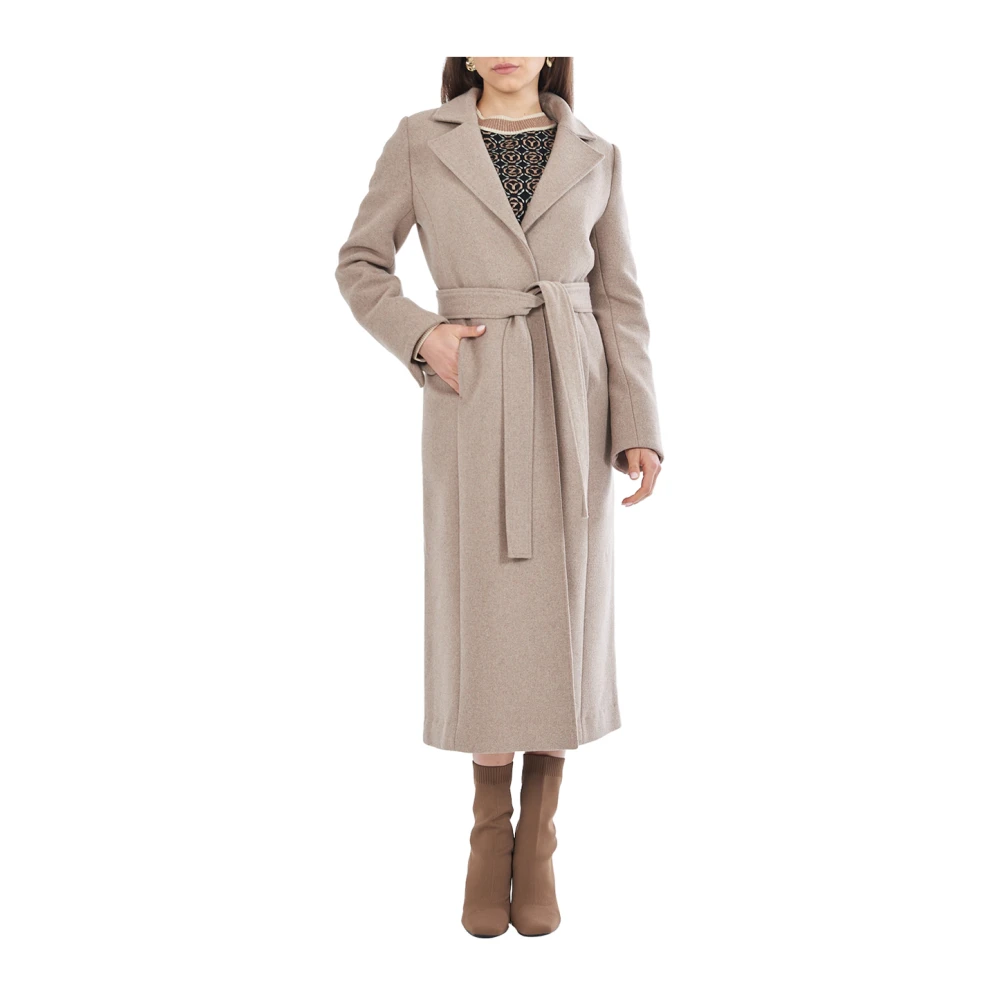 YES ZEE Elegante Duifgrijze Jas Gray Dames