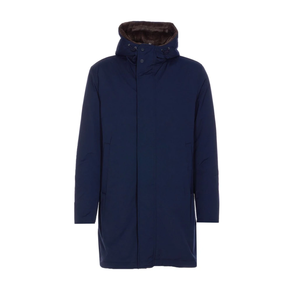 Herno - Coats > Parkas - Blue - Herno - Modalova