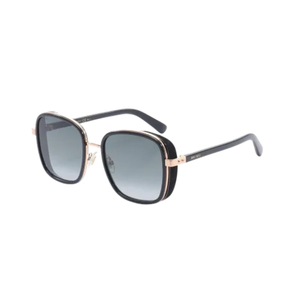 Jimmy Choo Pre-owned Metal sunglasses Black Heren