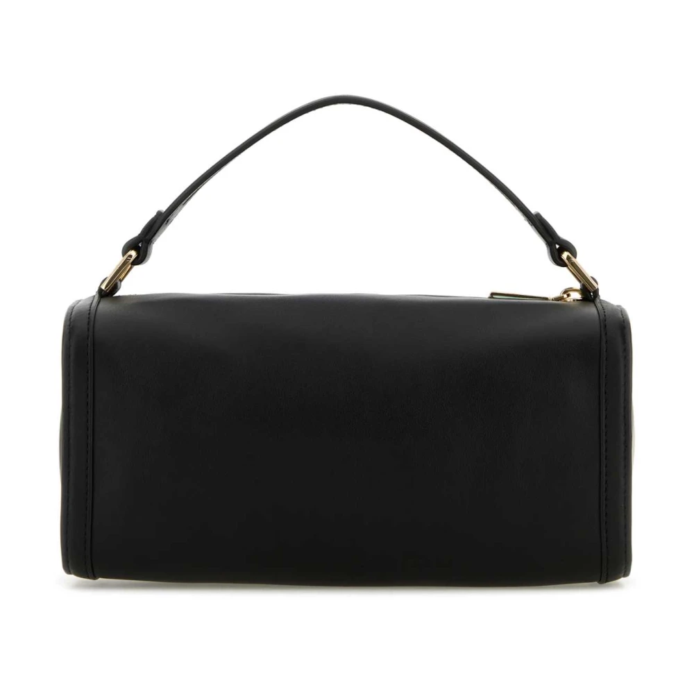 Michael Kors Klassieke Zwarte Lederen Handtas Black Dames