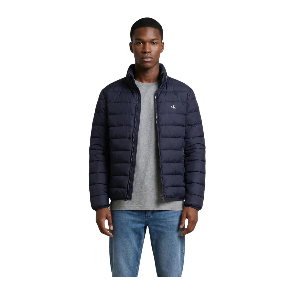 Calvin Klein , Winter Jackets, Male, Blue, 2XL, Long-Sleeved Jacket - Image 4