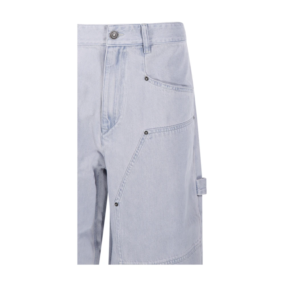 Isabel Marant Étoile Lichtblauwe Ophra Jeans Blue Dames