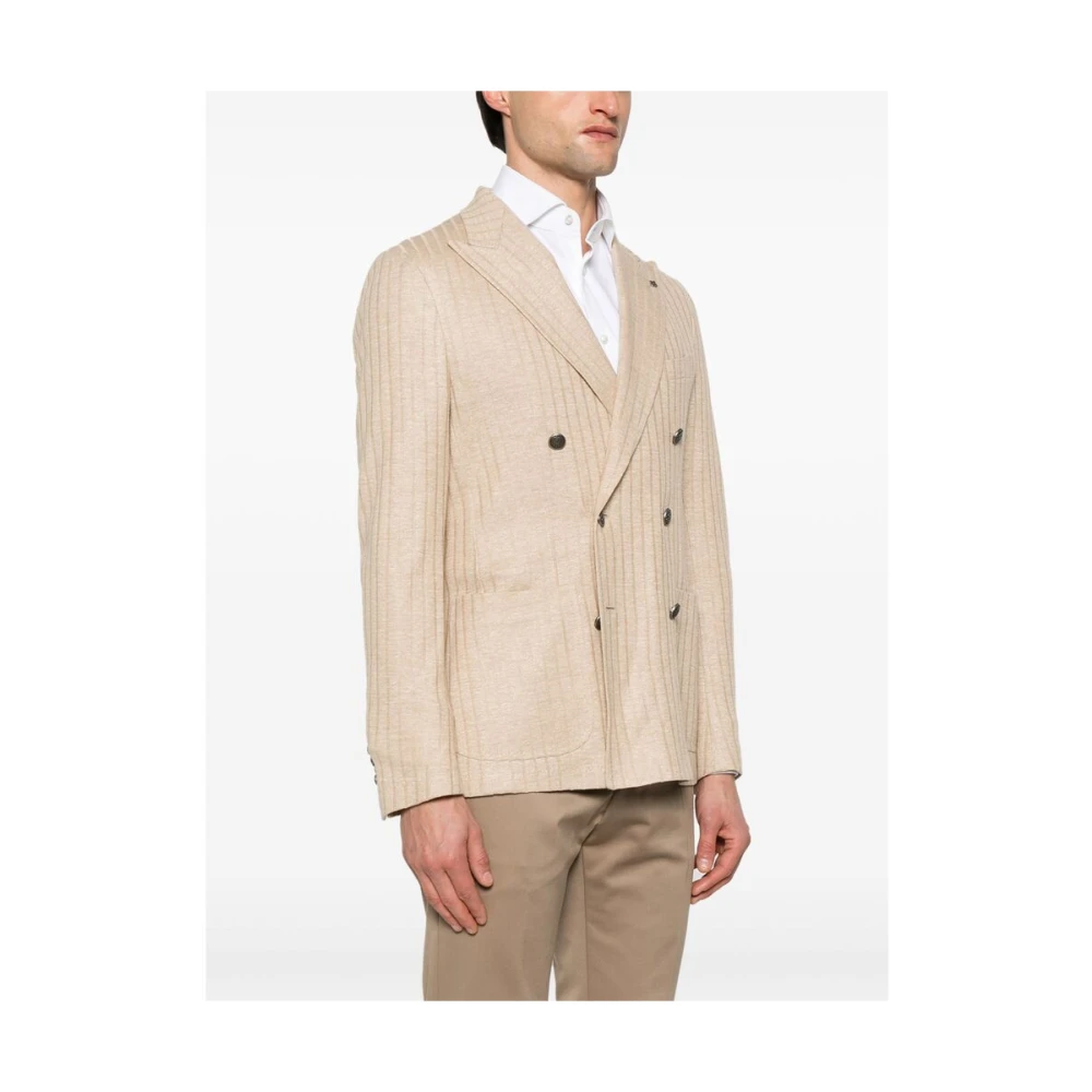 Tagliatore Jas Beige Heren