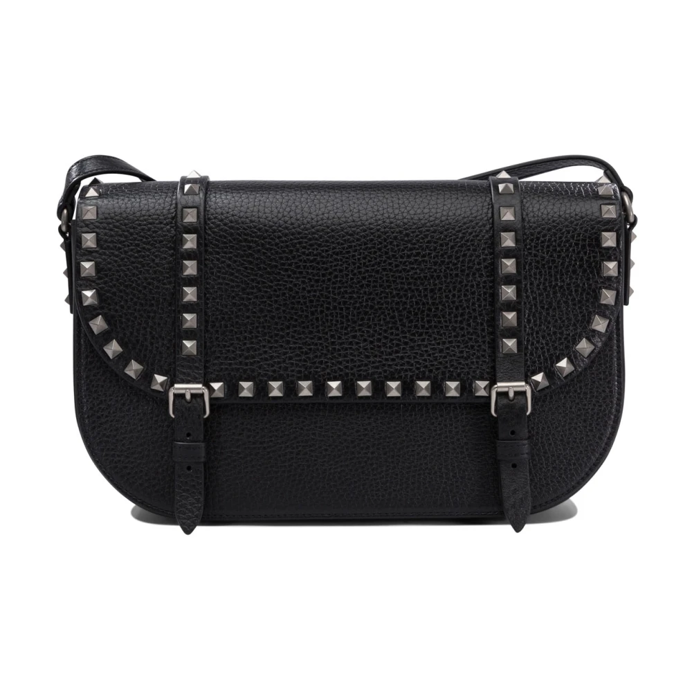 Valentino Garavani Women's Black Rockstud Crossbody Bag