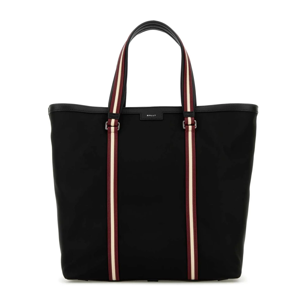 Bally Canvas Code Shopping Tas Black Heren
