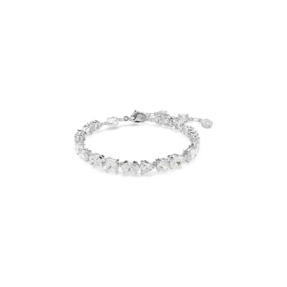 Swarovski Mesmera Armband, Verschiedene Schliffe, Rhodiniert Weiß  - Image 5