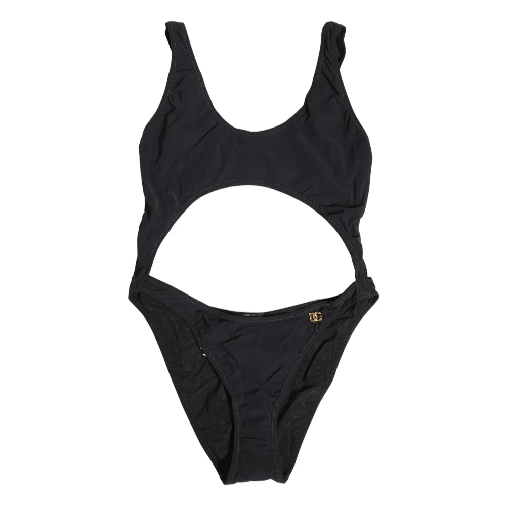Dolce & Gabbana Femme Noir - Maillot De Bain Une Pièce - Maillots De Bain - Taille: 44 Fr