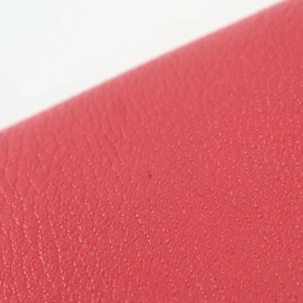 Hermès Vintage Pre-owned Fabric clutches Red Dames