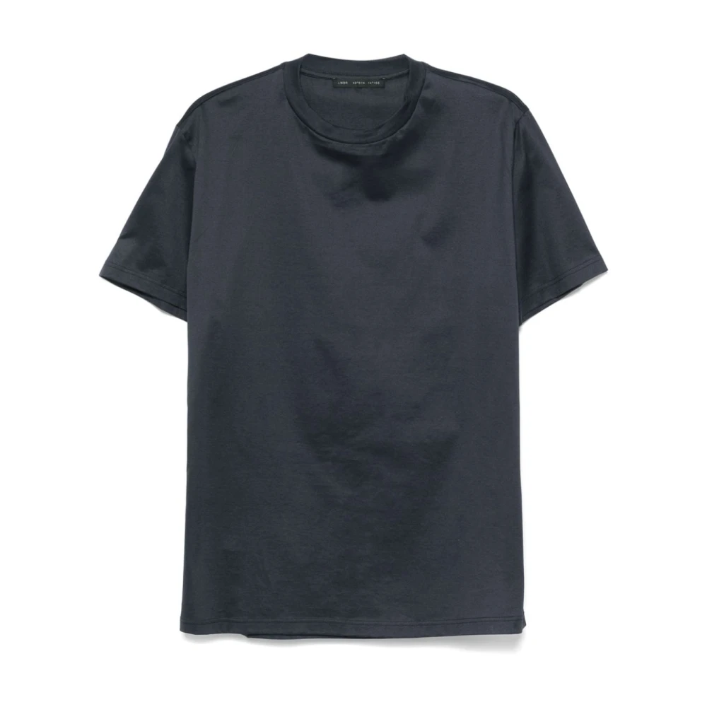Low Brand Blauwe T-shirts en Polos Blue Heren