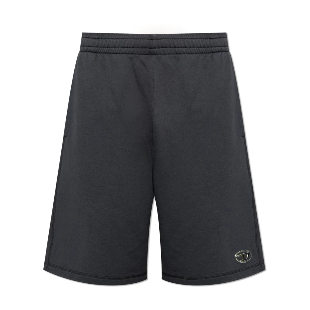 Diesel Men's Black Bermudas, S, P-Marshy-Iod Shorts