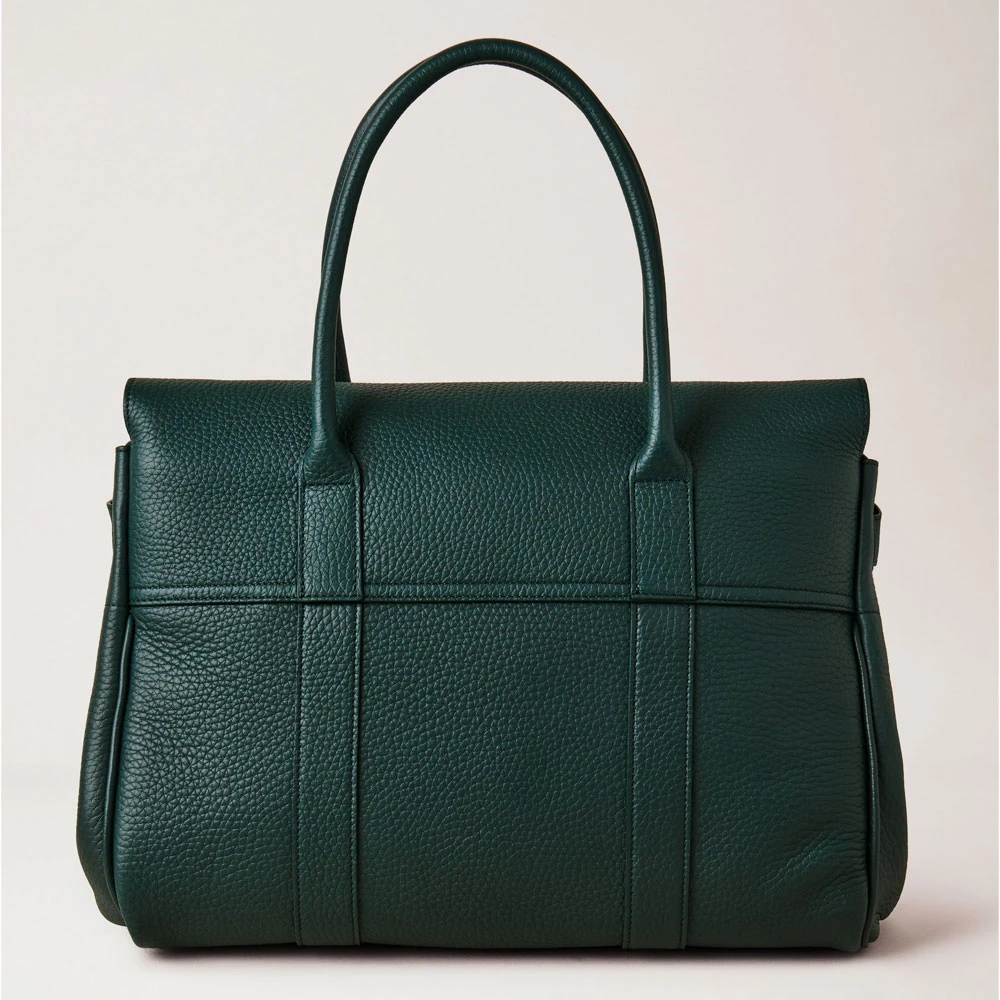 Mulberry Bayswater lederen schoudertas Green Dames