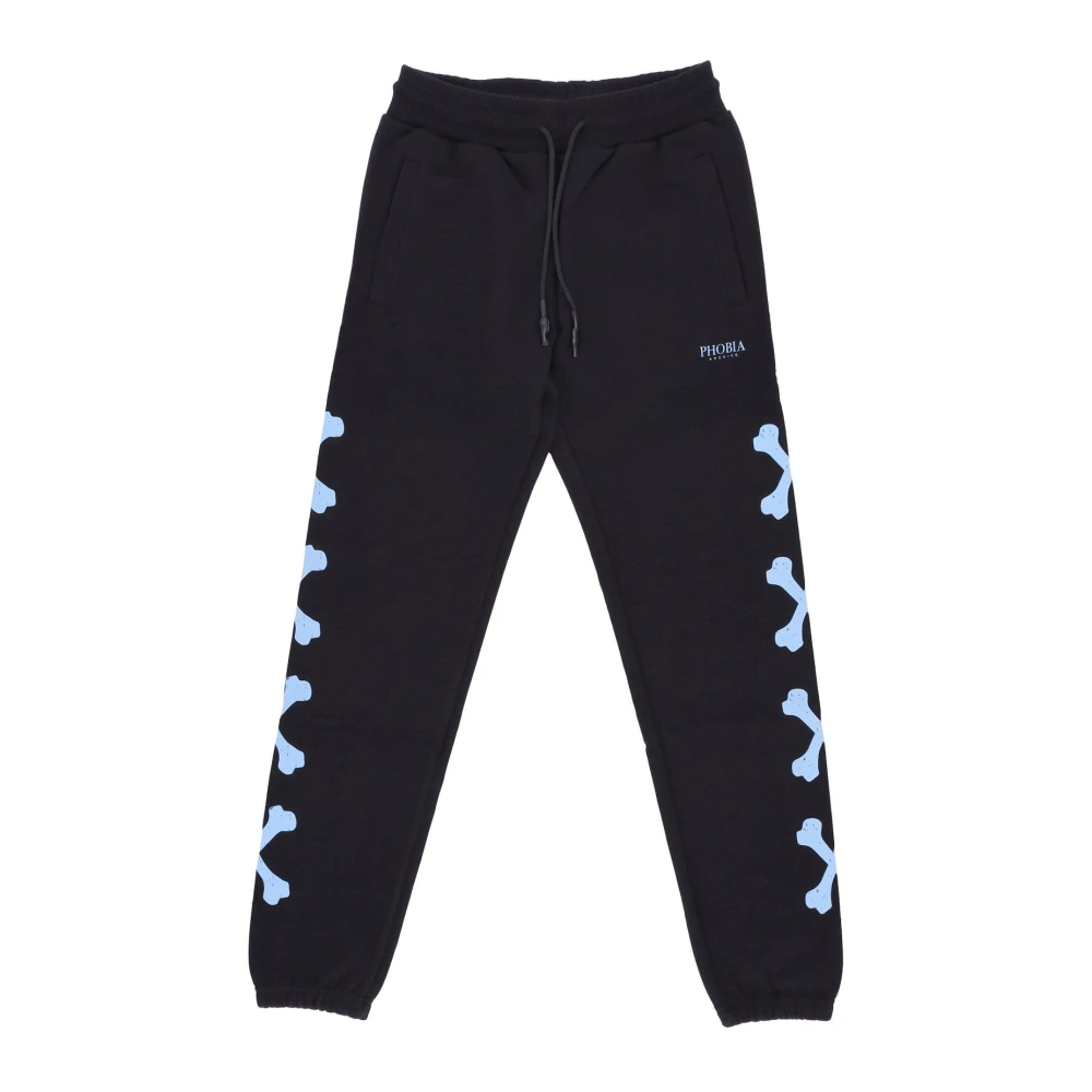 Phobia Archive Uomo Nero Pantaloni, Xl, New,