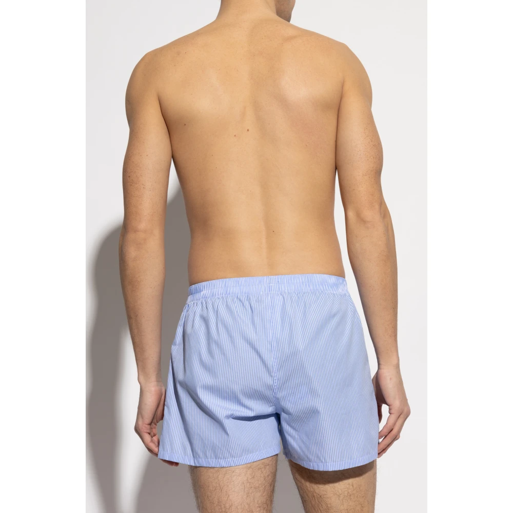Versace Katoenen boxershorts Blue Heren