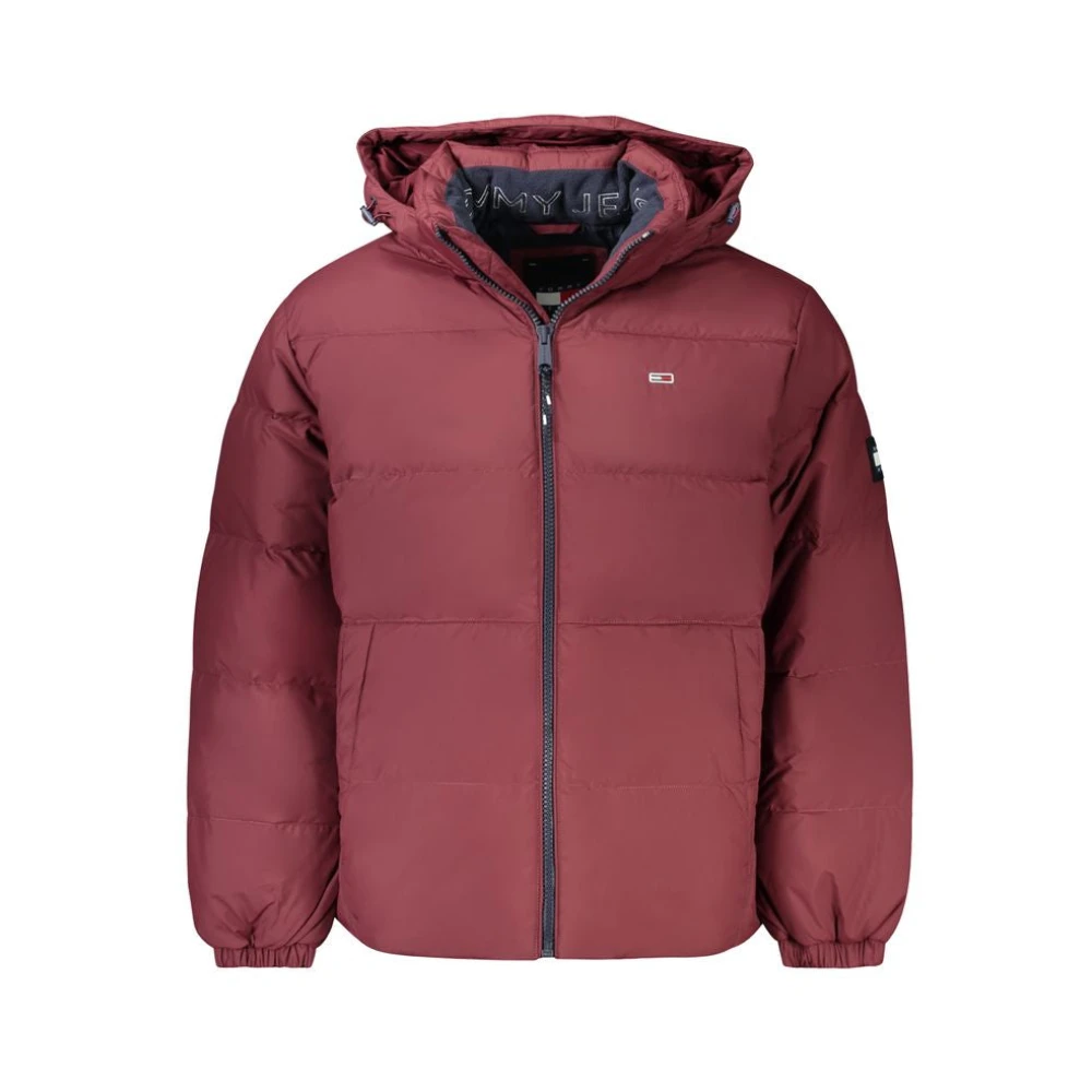 Tommy Hilfiger Rode Polyester Jas Red Heren