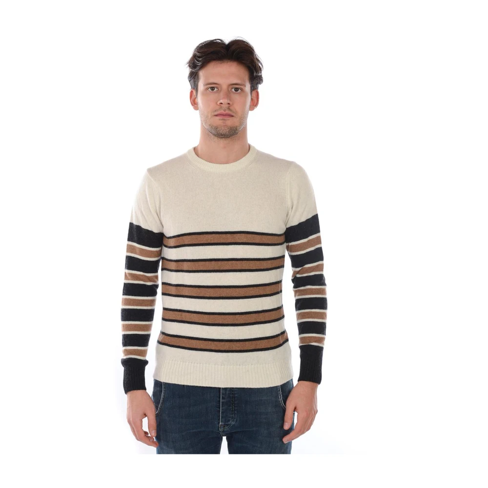 Knitwear > Round-neck Knitwear - - Daniele Alessandrini - Modalova