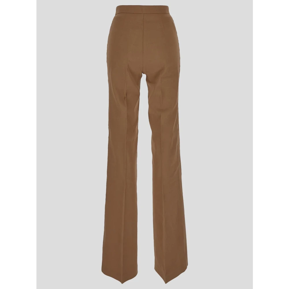 pinko Straight Trousers Brown Dames