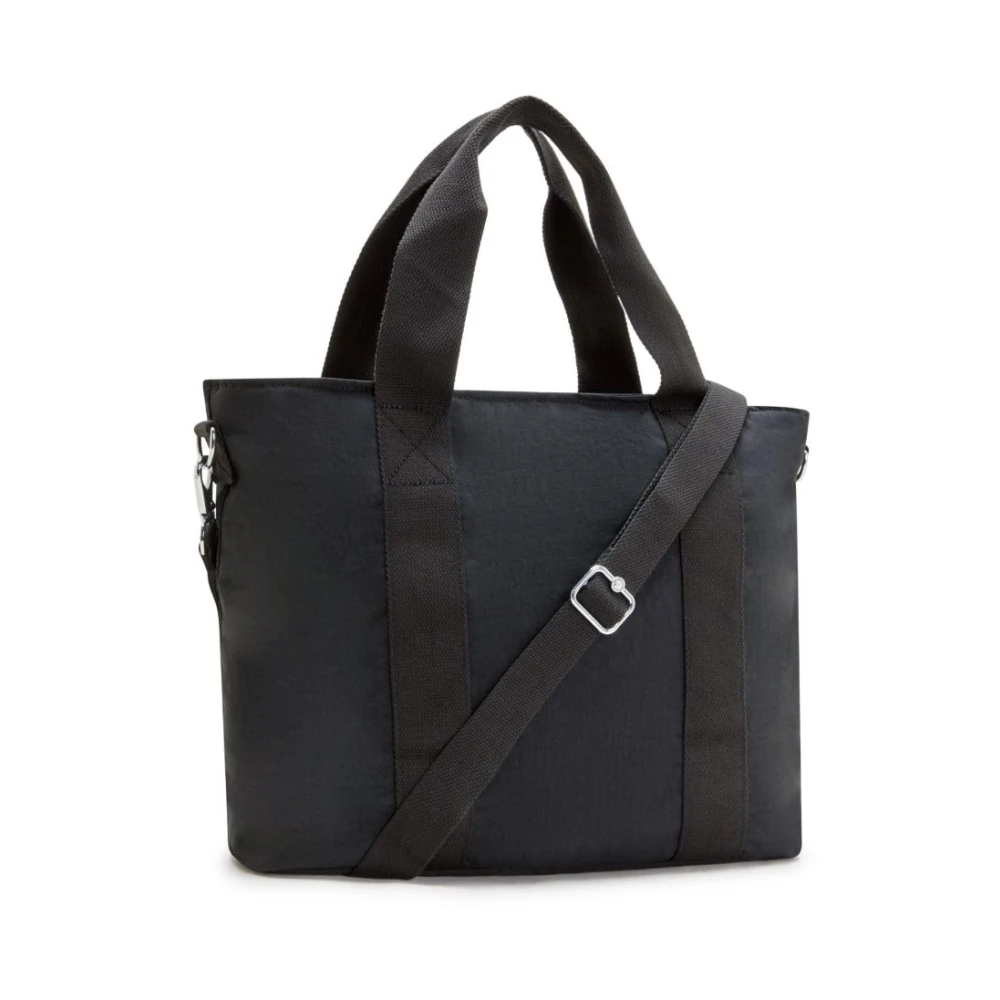 Kipling Lichtgewicht Schoudertas met Meerdere Zakken Black Dames