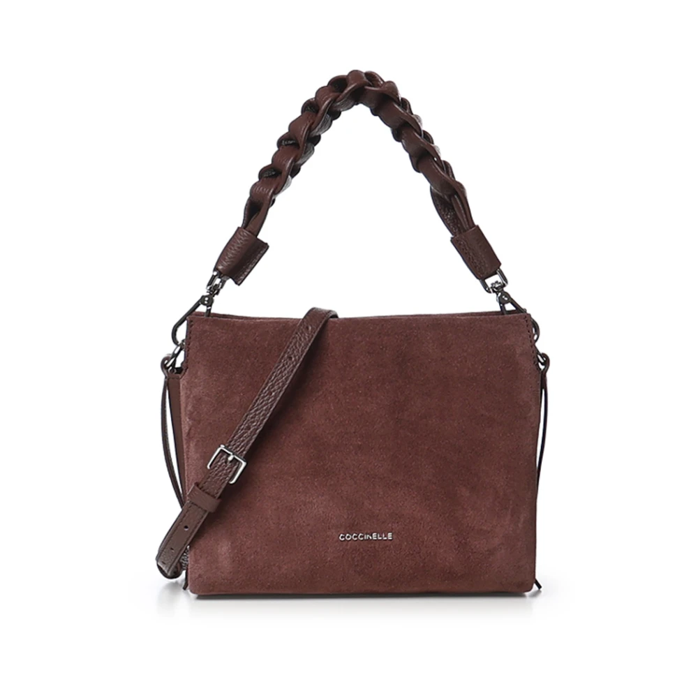 COCCINELLE Boheme Handbag Suede Grainy Leather Berry / Berry - Image 2
