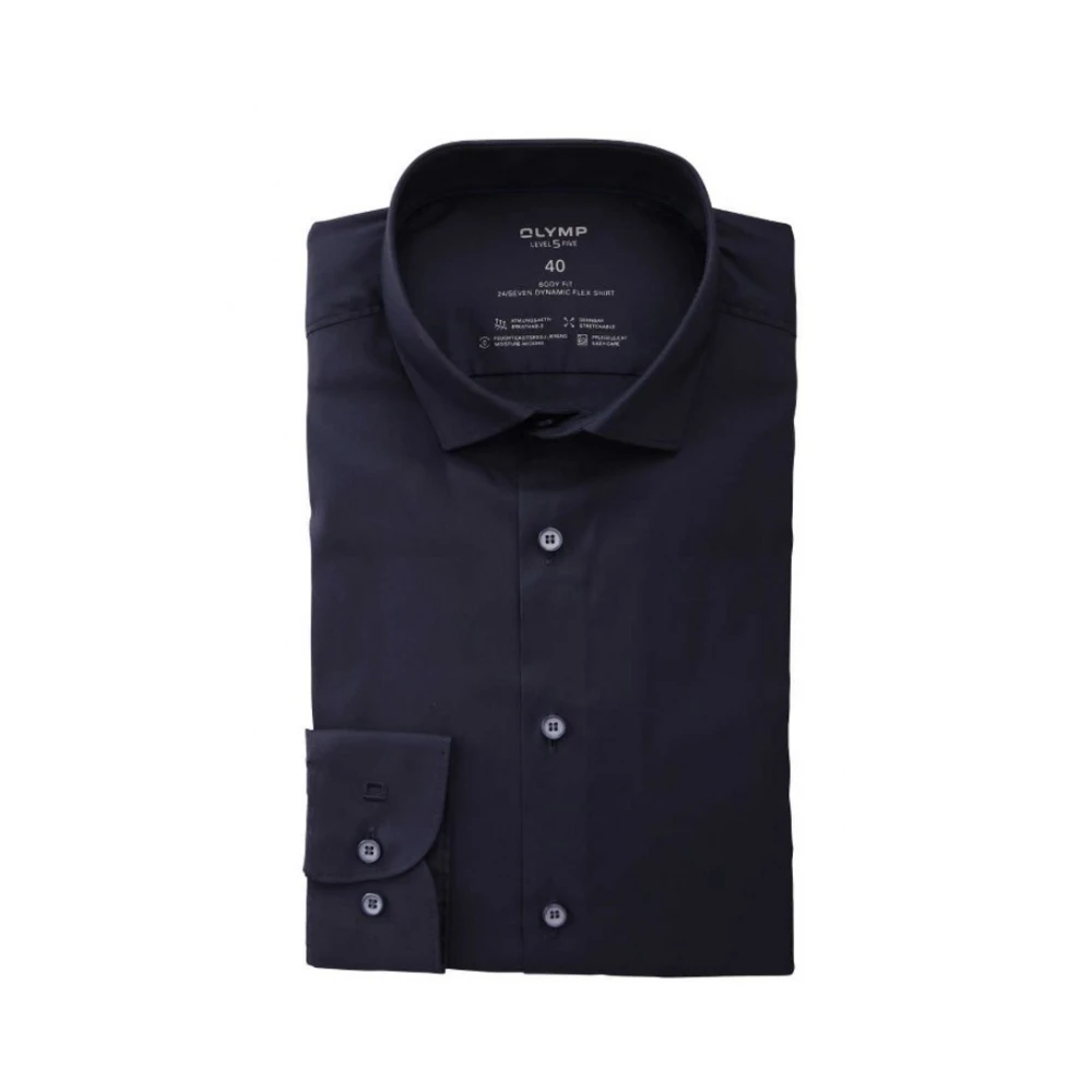 Olymp Herren Blau Shirts, 5XLgröße: