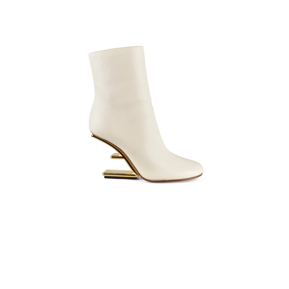 Fendi Damen Weiß Schuhe, 35 Eugröße: