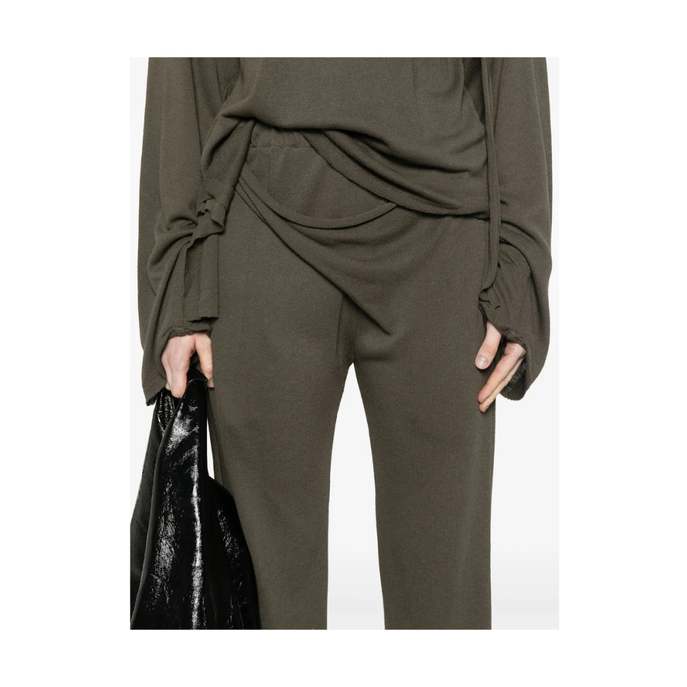 Ottolinger Donkergroene Omslagrok Elastische Taille Green Dames