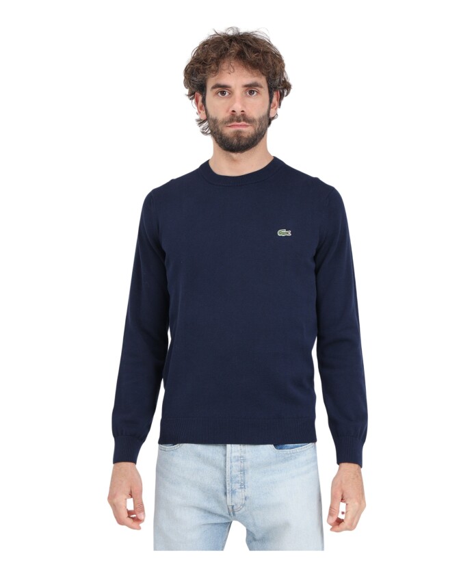 pull-bleu-avec-logo-crocodile