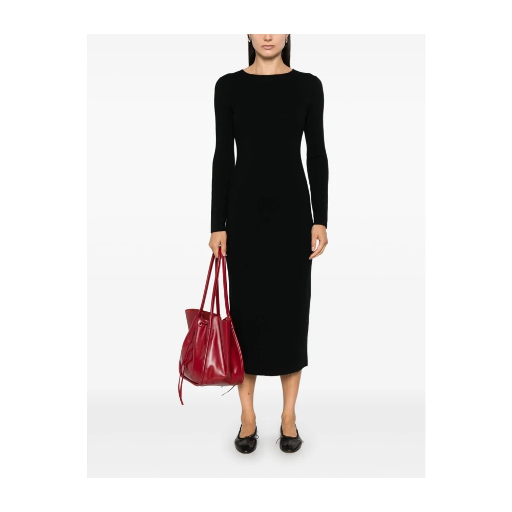 P.a.r.o.s.h. Zwarte Jurk Abito Black Dames