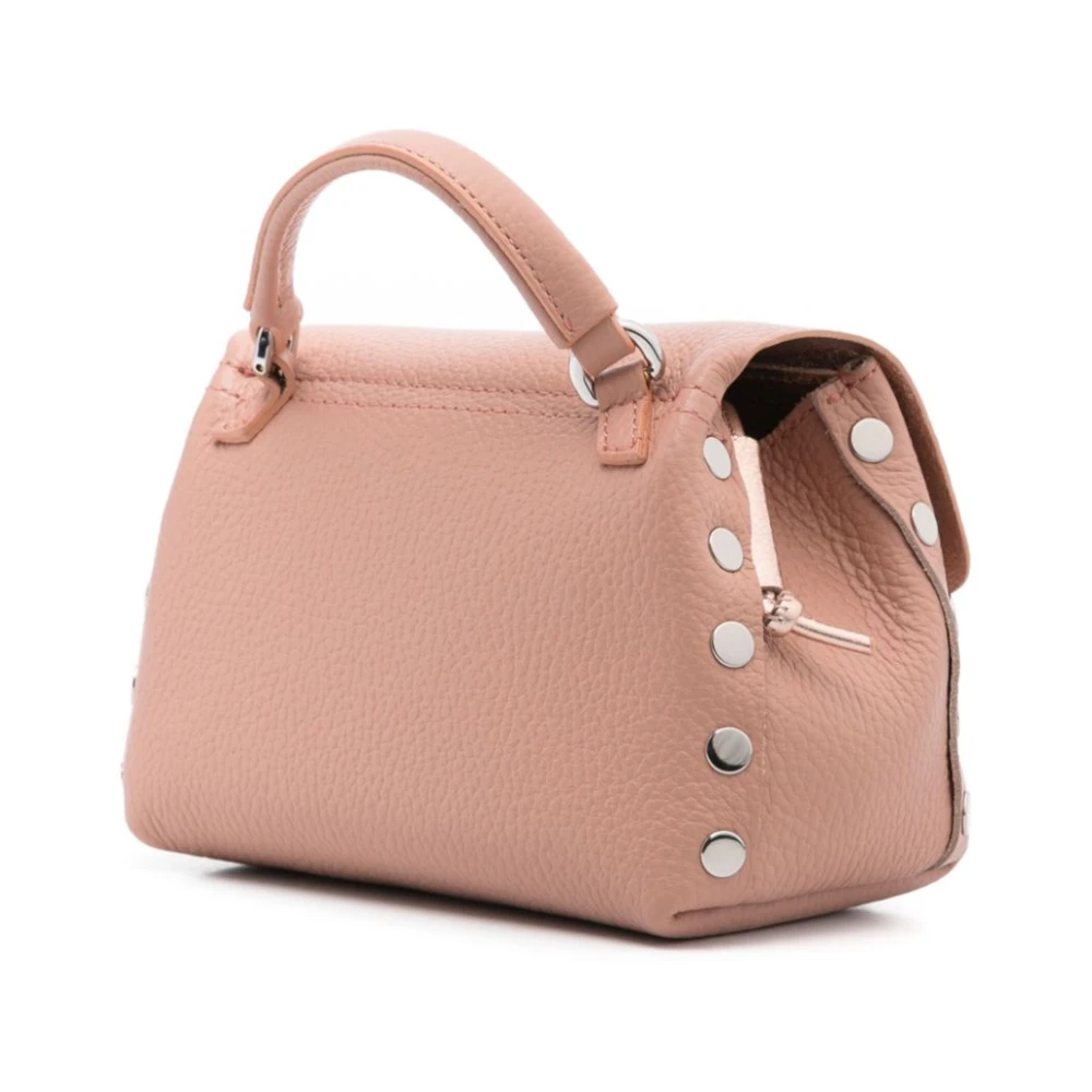 Zanellato Roze Twist-Lock Schoudertas Pink Dames