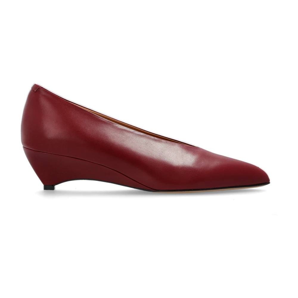Jil Sander Damen Rot Schuhe, 37 Eugröße: