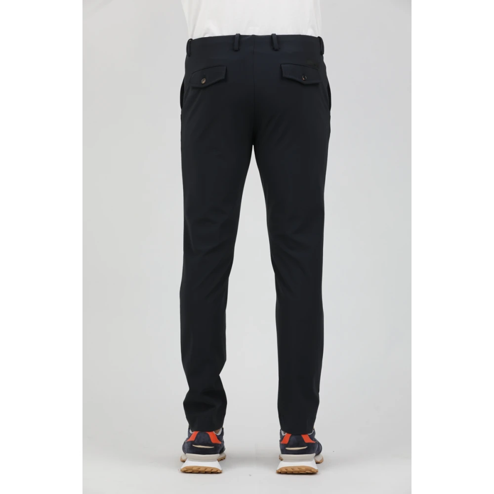 RRD Regular Technische Stof Non-Iron Broek Blue Heren