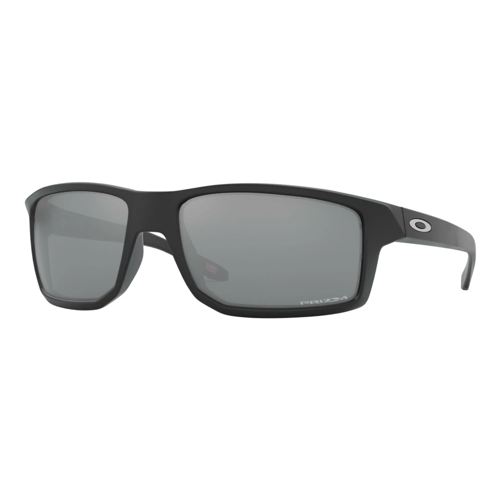 Oakley Men's Black Sunglasses, 60 Mm, Prizm Grey Sunglasses Gibston