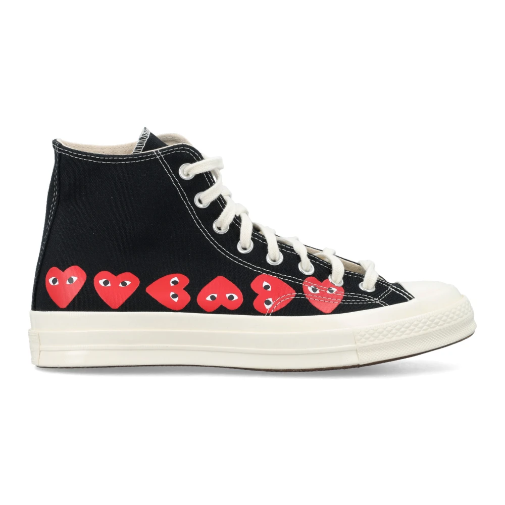 Converse Hartprint Hoge Sneaker Dames Schoenen Zwart