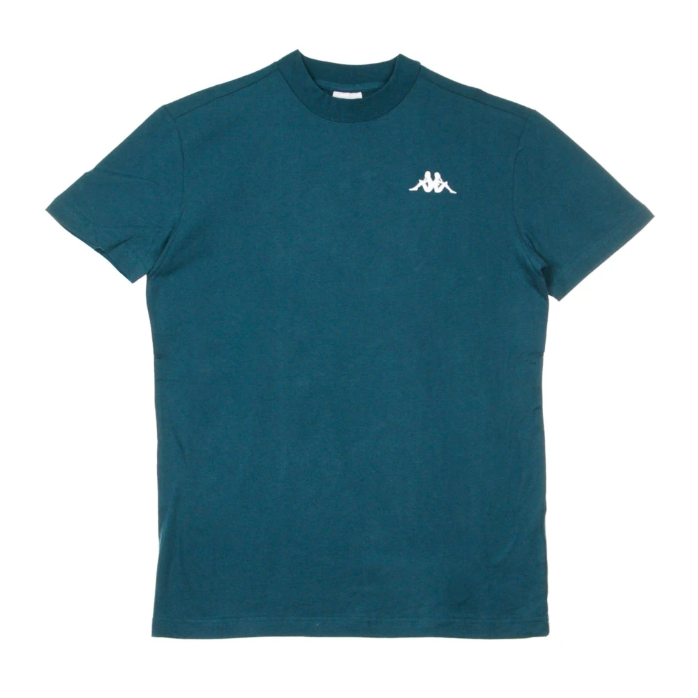 Kappa Blauw Petrol Zwart Heren T-shirt Blue Heren